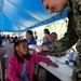 Continuing Promise 2024 treat patients in Valle La Estrella in Limón, Costa Rica