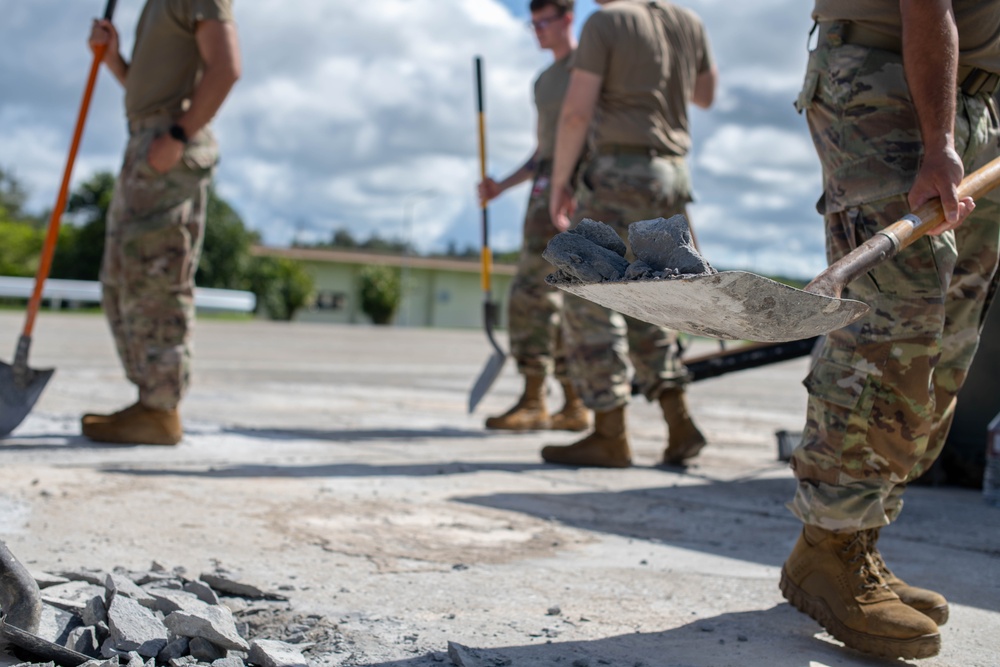 Concrete Mission Ready Airman