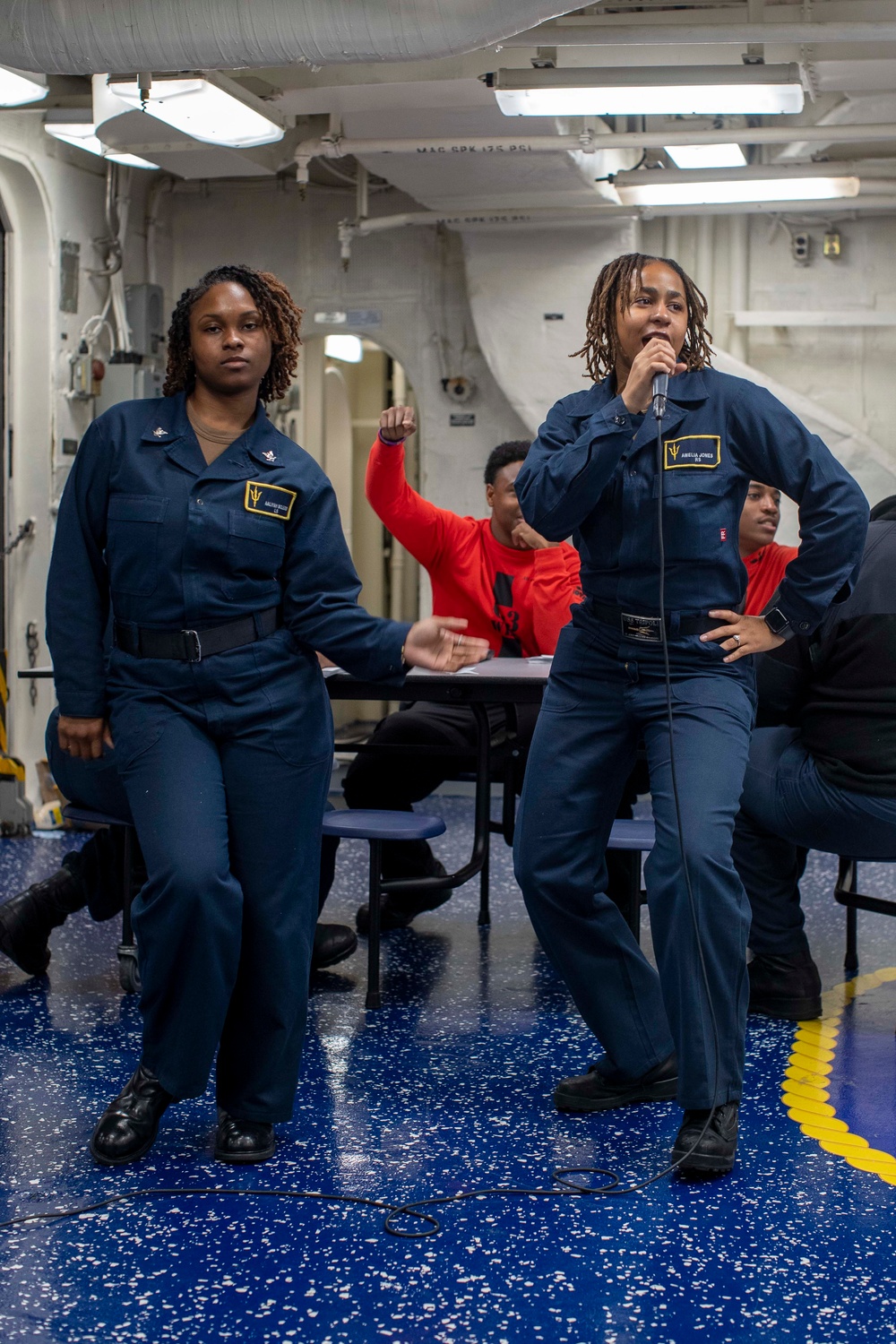 MWR Karaoke Aboard USS Tripoli