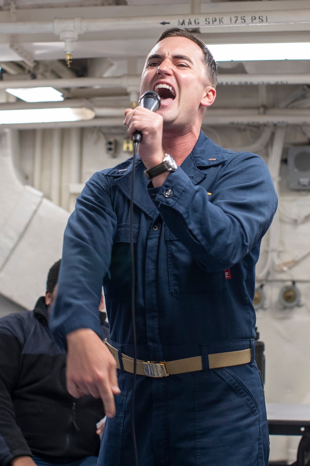 MWR Karaoke Aboard USS Tripoli