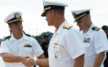 Costa Rican Government, U.S. Navy, and U.S. Embassy leadership visit Continuing Promise 2024 work sites