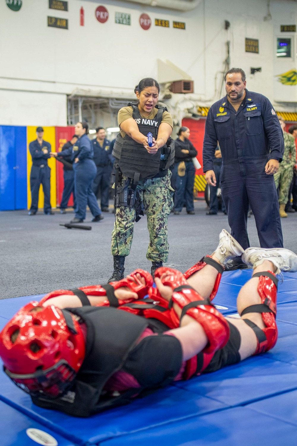 Non-Lethal Weapons Certification Aboard USS Tripoli