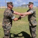 Gunnery Sgt. Ferguson receives Navy and Marine Corps Commendation Medal