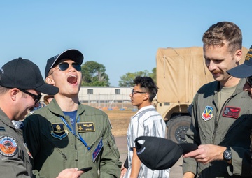USAF shows commitment, strength at RAAF Open Day for Exercise Pitch Black 2024
