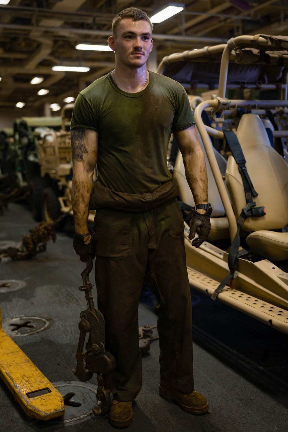 31st MEU combat cargo ops