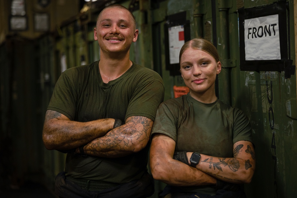 31st MEU combat cargo ops