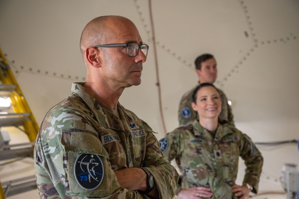 Chief Master Sgt. of the Space Force visits RAF Feltwell