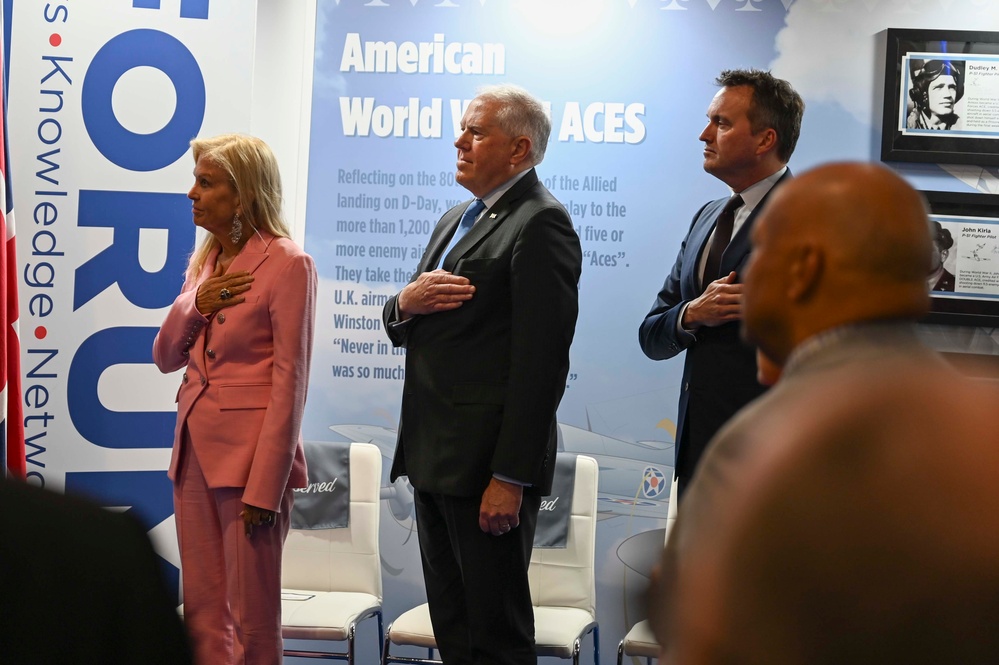 SECAF attends Farnborough International Airshow 2024