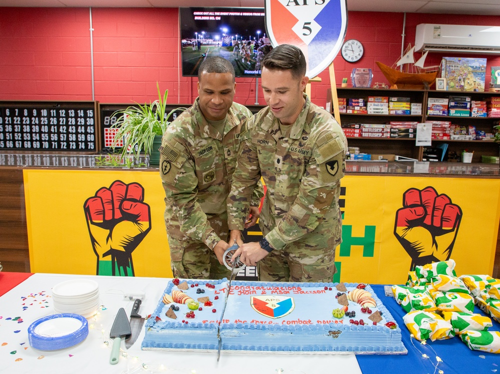 401st AFSBn-Kuwait Change of Command