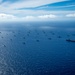 Multinational ships sail in formation during RIMPAC 2024