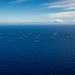 Multinational ships sail in formation during RIMPAC 2024