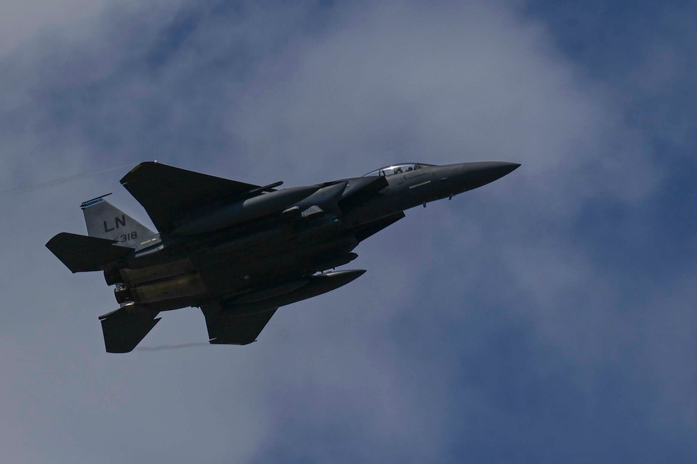 First Day Flyovers at Farnborough International Airshow 2024