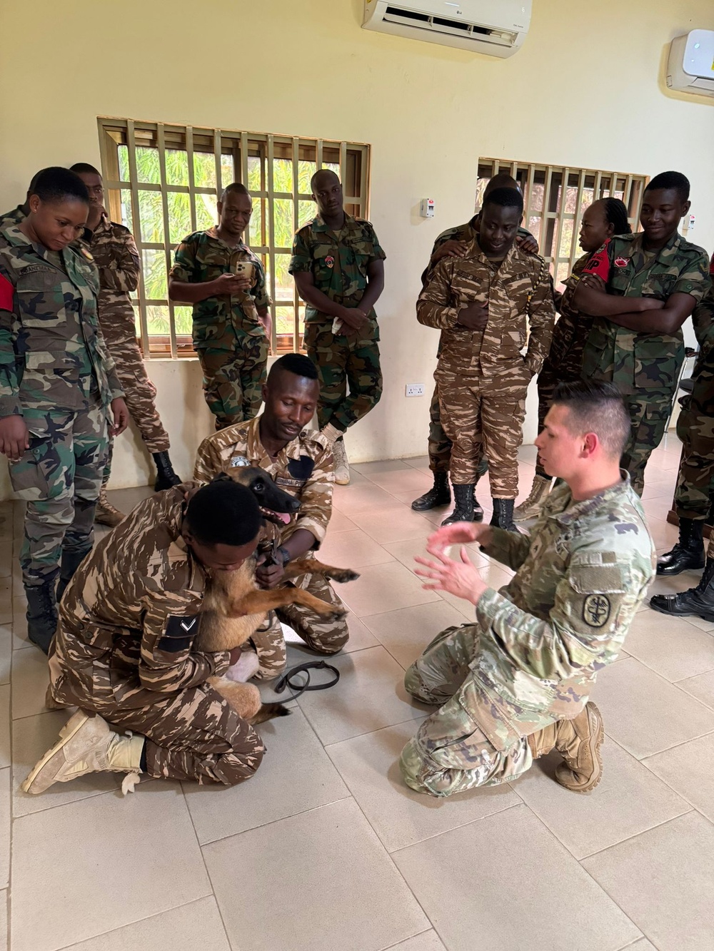 From 8 May to 31 May a veterinarian and an animal care specialist from Public Health Command Europe supported the three week-long medical readiness exercise in Accra, Ghana.