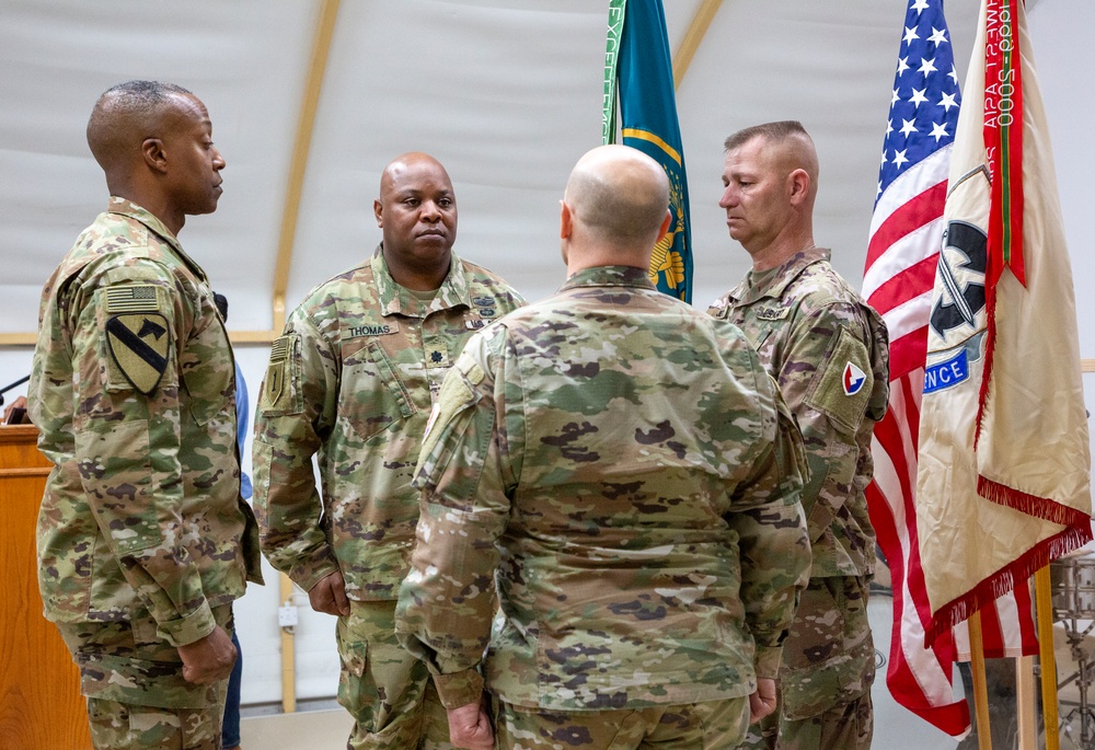 401st AFSBn-SWA Change of Command