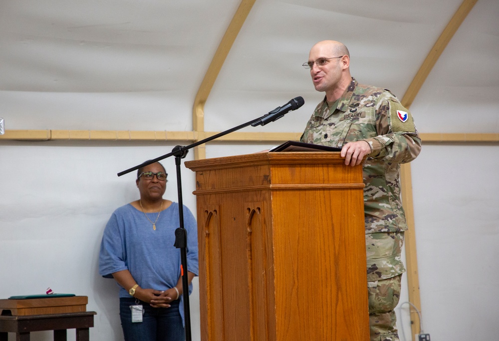 401st AFSBn-SWA Change of Command