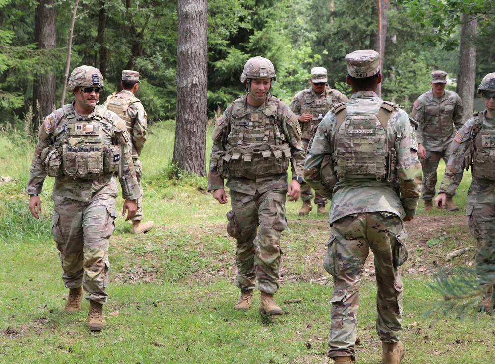 Delta Battery, 5th Battalion, 4th Air Defense Artillery Regiment grenade range qualification.