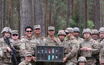 Delta Battery, 5th Battalion, 4th Air Defense Artillery Regiment grenade range qualification.