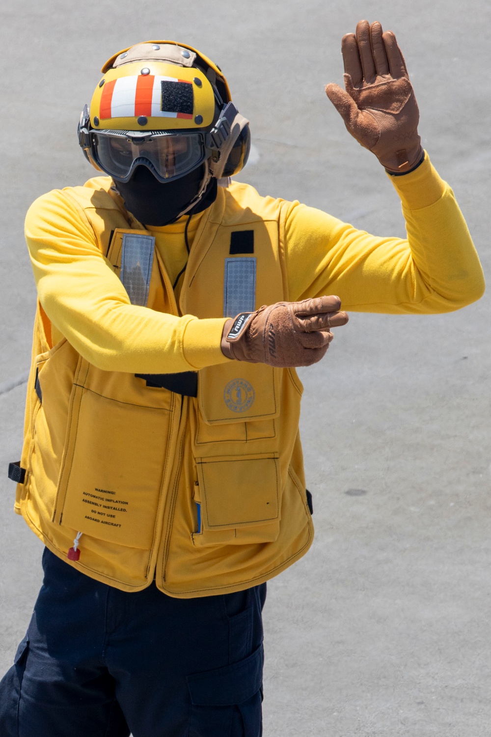 Flight Deck Qualifications Aboard USS Tripoli