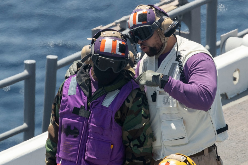 Flight Deck Qualifications Aboard USS Tripoli