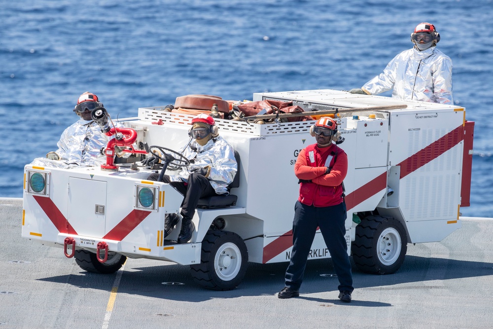 Flight Deck Qualifications Aboard USS Tripoli