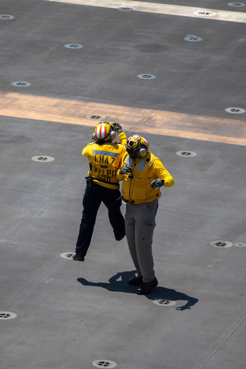 Flight Deck Qualifications Aboard USS Tripoli