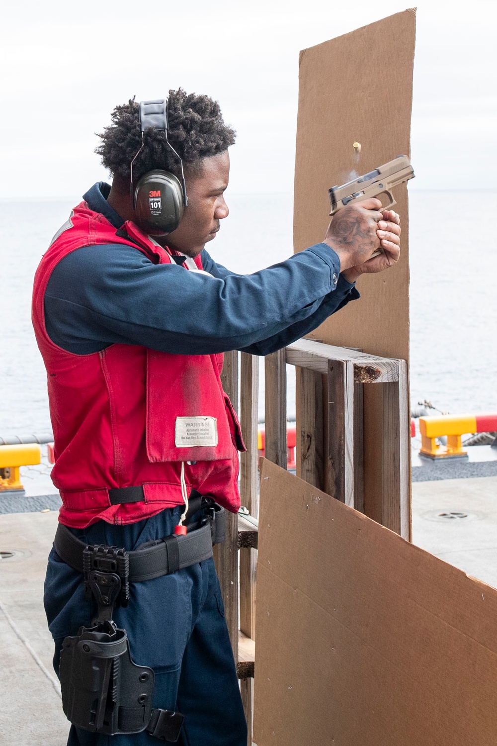 Surf-Alpha Gun Shoot Aboard USS Tripoli