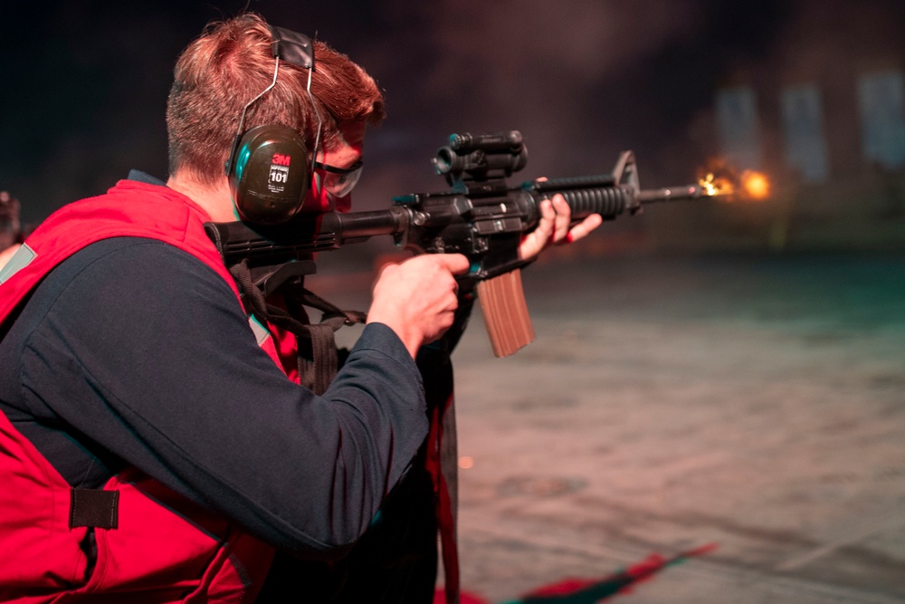 Surf-Alpha Gun Shoot Aboard USS Tripoli