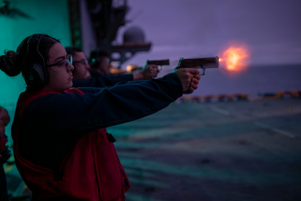 Surf-Alpha Gun Shoot Aboard USS Tripoli