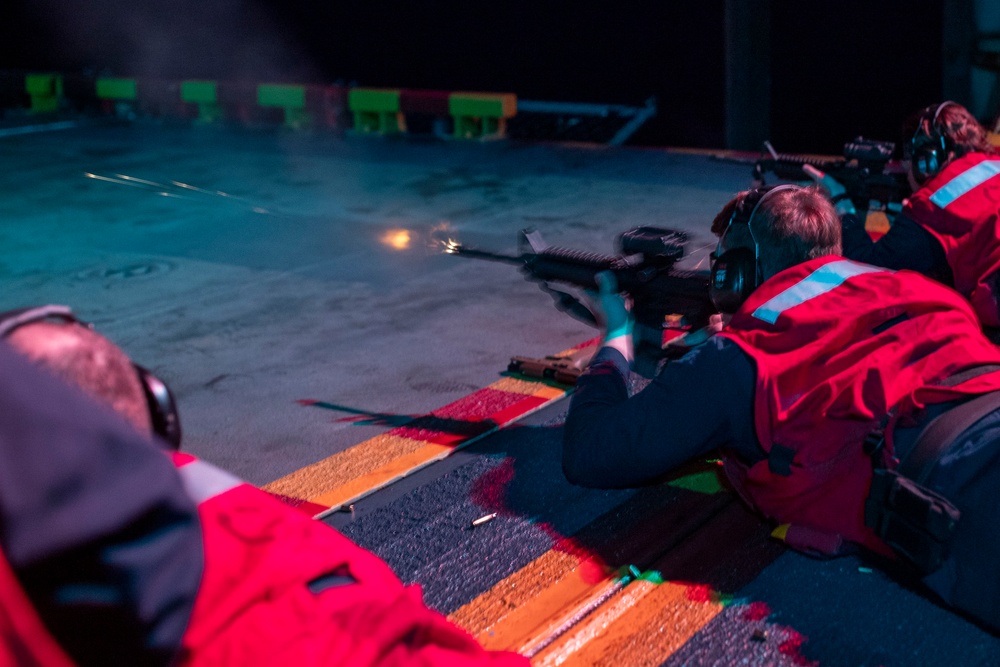 Surf-Alpha Gun Shoot Aboard USS Tripoli