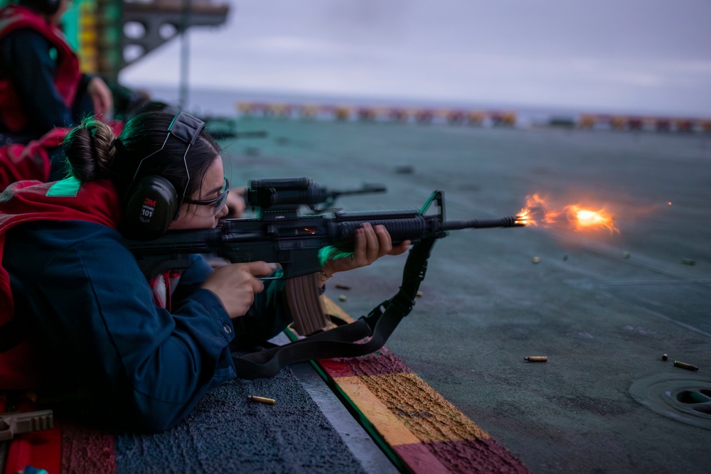 Surf-Alpha Gun Shoot Aboard USS Tripoli