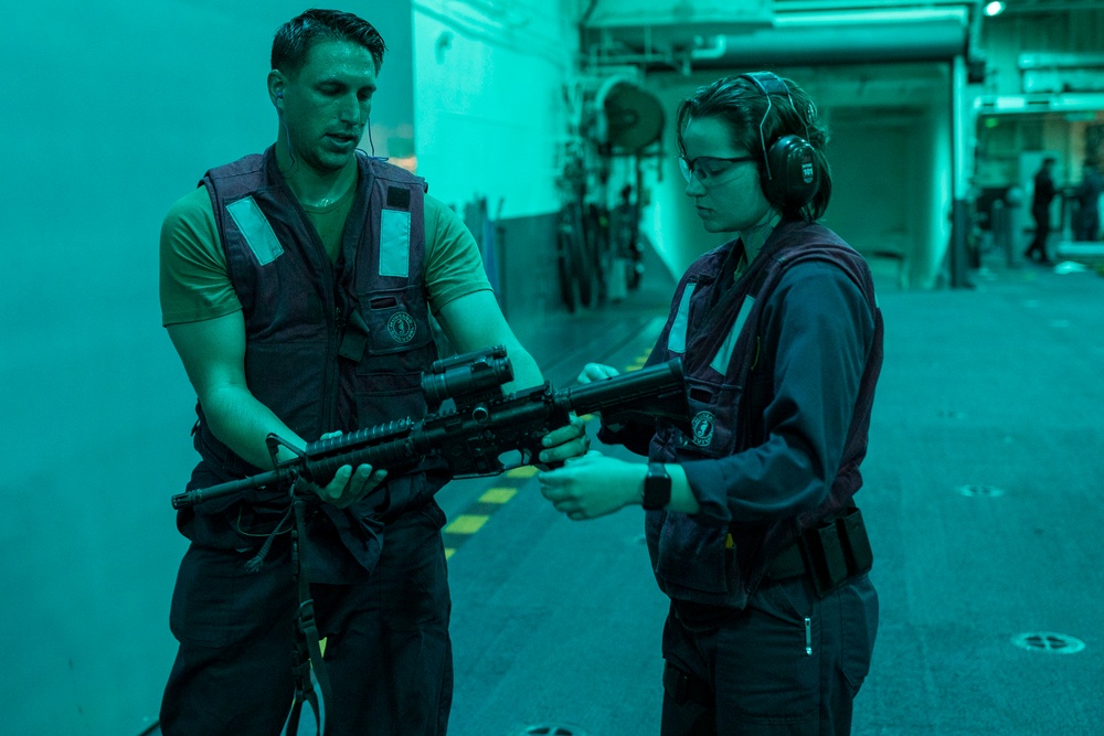 Surf-Alpha Gun Shoot Aboard USS Tripoli