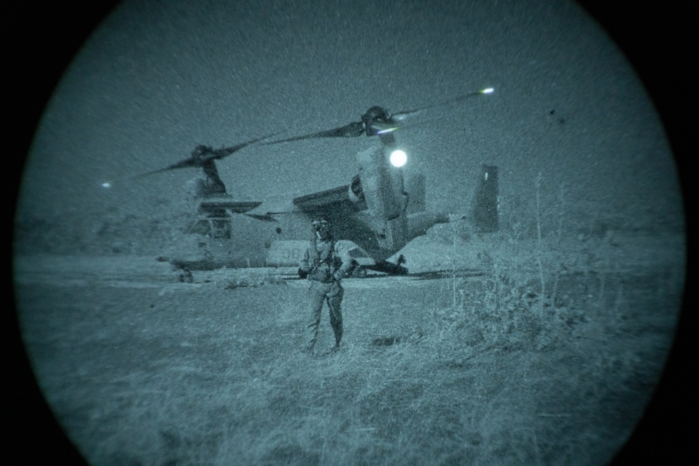 MRF-D 24.3: STA platoon inserts via MV-22B Osprey during Exercise Predator’s Run 24