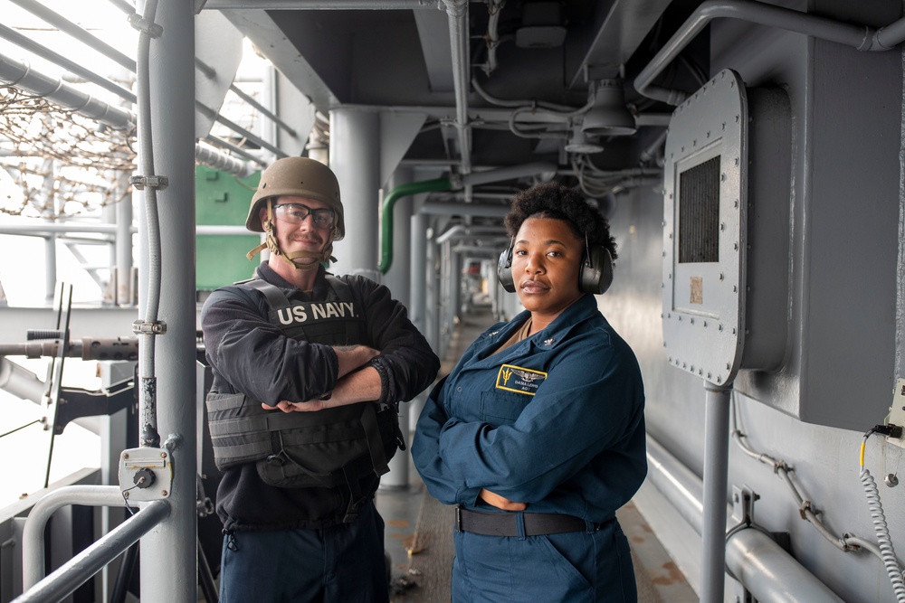 M2HB .50-Caliber Machine Gun Live-Fire Exercise Aboard USS Tripoli