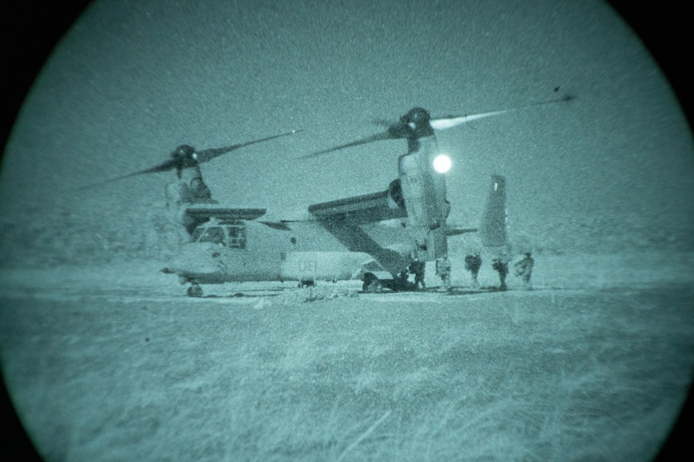 MRF-D 24.3: STA platoon inserts via MV-22B Osprey during Exercise Predator’s Run 24