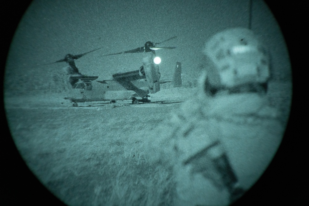 MRF-D 24.3: STA platoon inserts via MV-22B Osprey during Exercise Predator’s Run 24