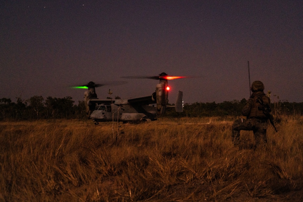 MRF-D 24.3: STA platoon inserts via MV-22B Osprey during Exercise Predator’s Run 24