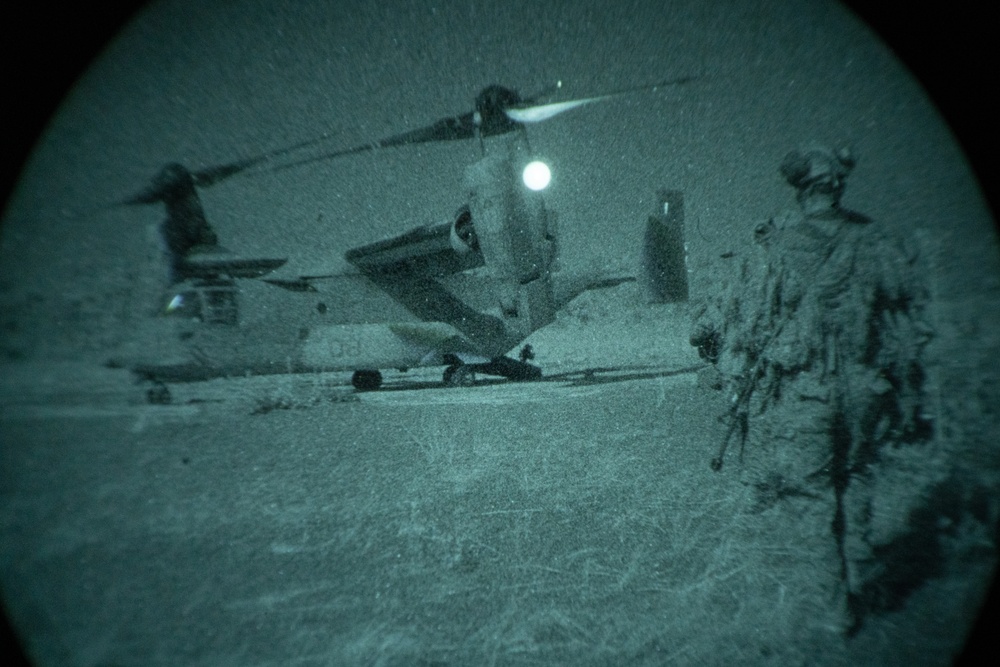 MRF-D 24.3: STA platoon inserts via MV-22B Osprey during Exercise Predator’s Run 24