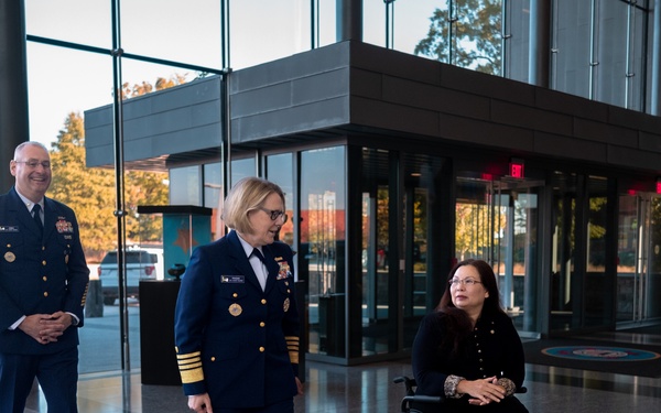 Adm. Linda Fagan and Master Chief Petty Officer Heath Jones Engage with Senator Tammy Duckworth on National Disability Employment Awareness Month