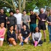 Marine Corps Warfighting Laboratory's Interns participate in the U.S. Marine Corps Combat Fitness Test