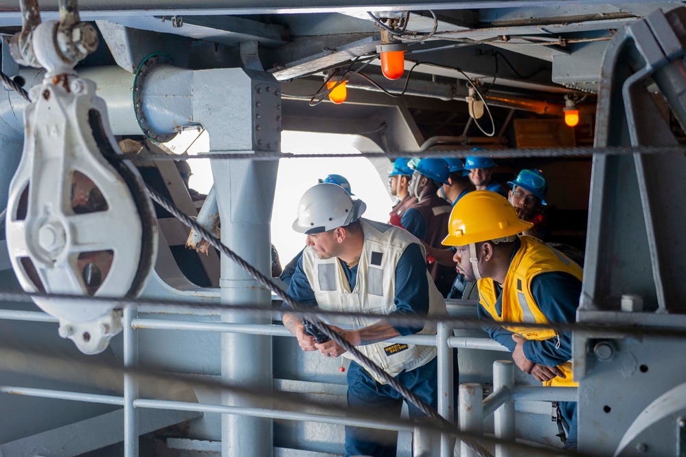 USS Carl Vinson (CVN 70) Refuels at Sea During RIMPAC 2024
