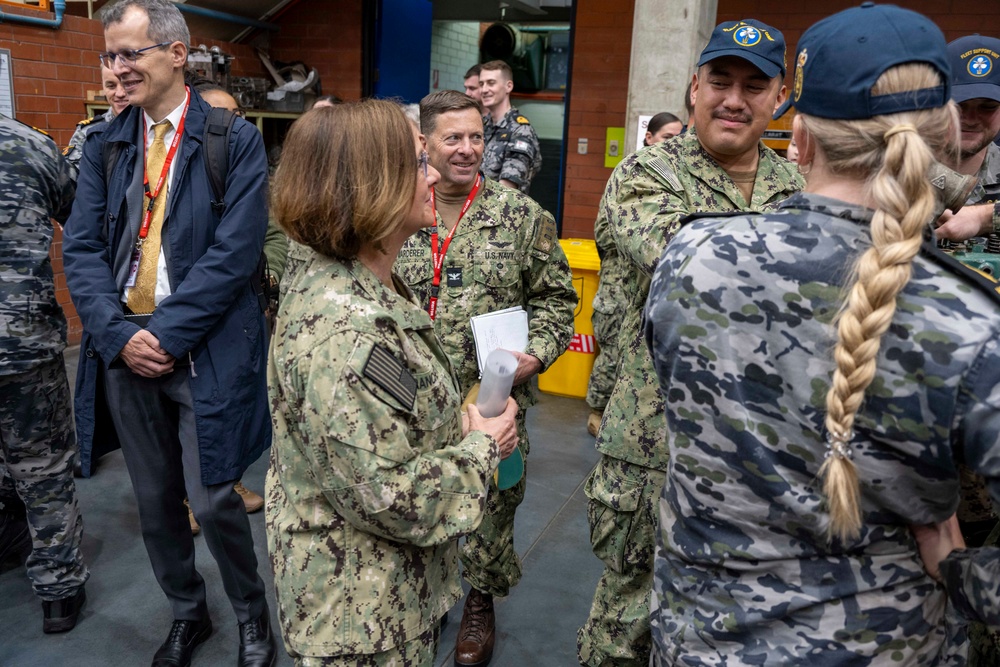 CNO Visits HMAS Stirling