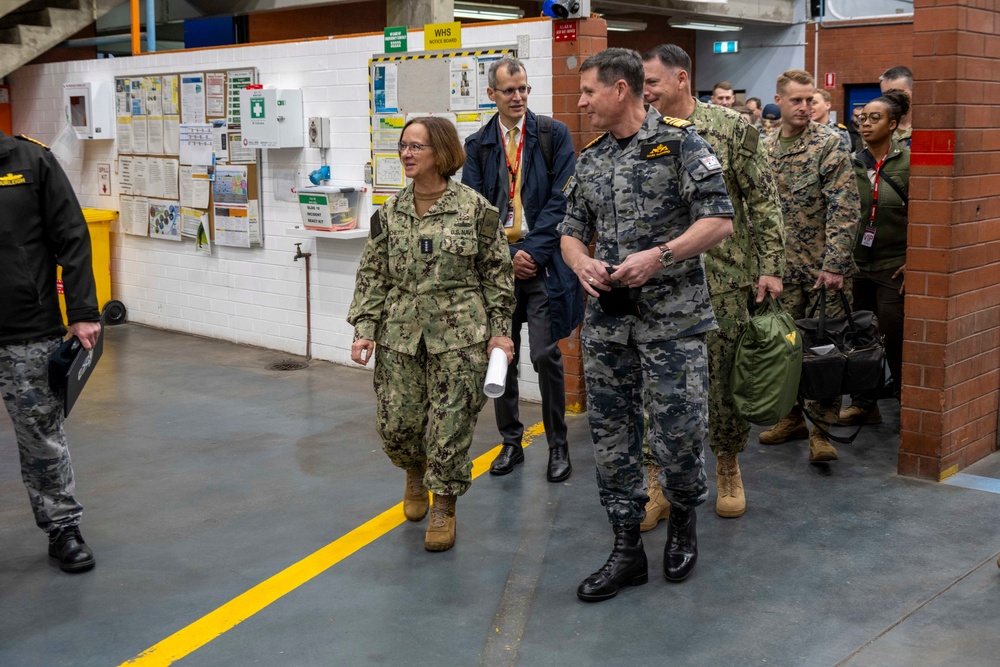 CNO Visits HMAS Stirling