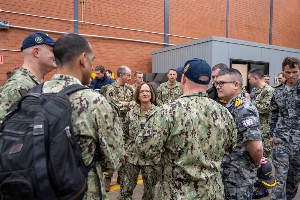 CNO Visits HMAS Stirling