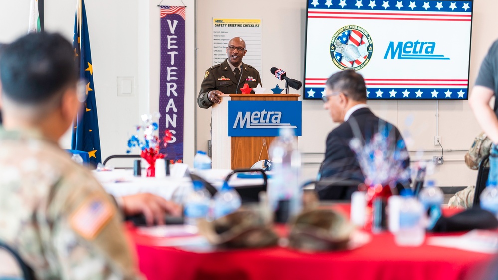 Illinois Army National Guard RRB and Metro PaYS Signing Ceremony