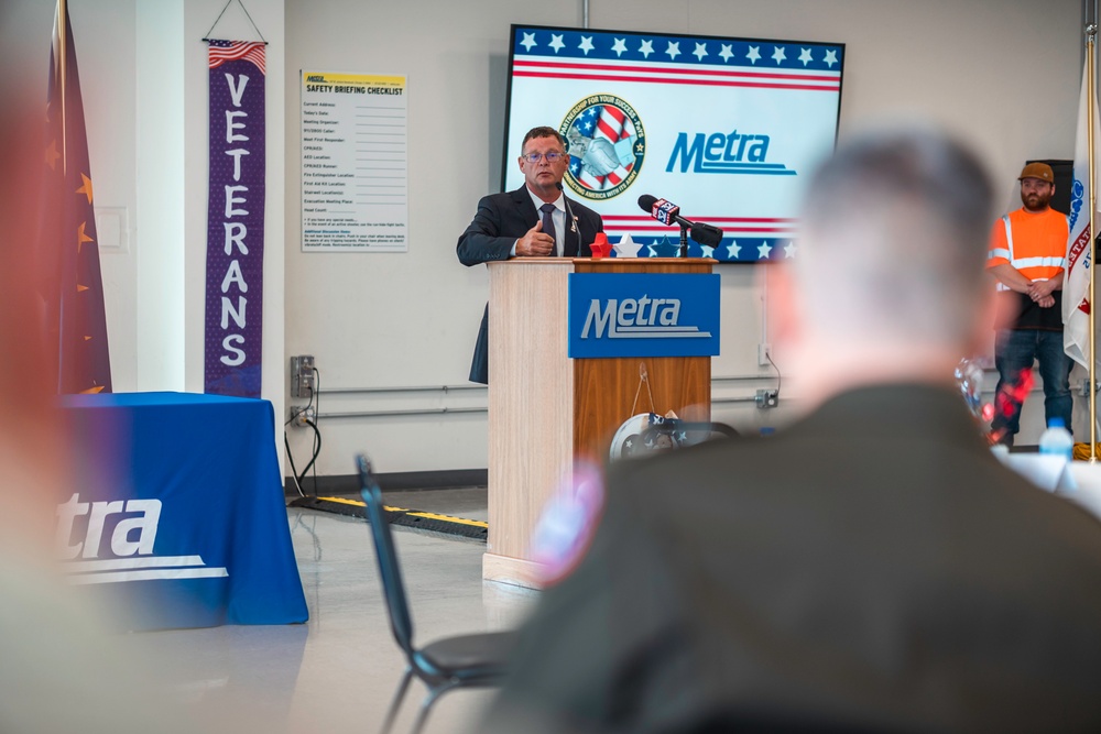 Illinois Army National Guard RRB and Metro PaYS Signing Ceremony