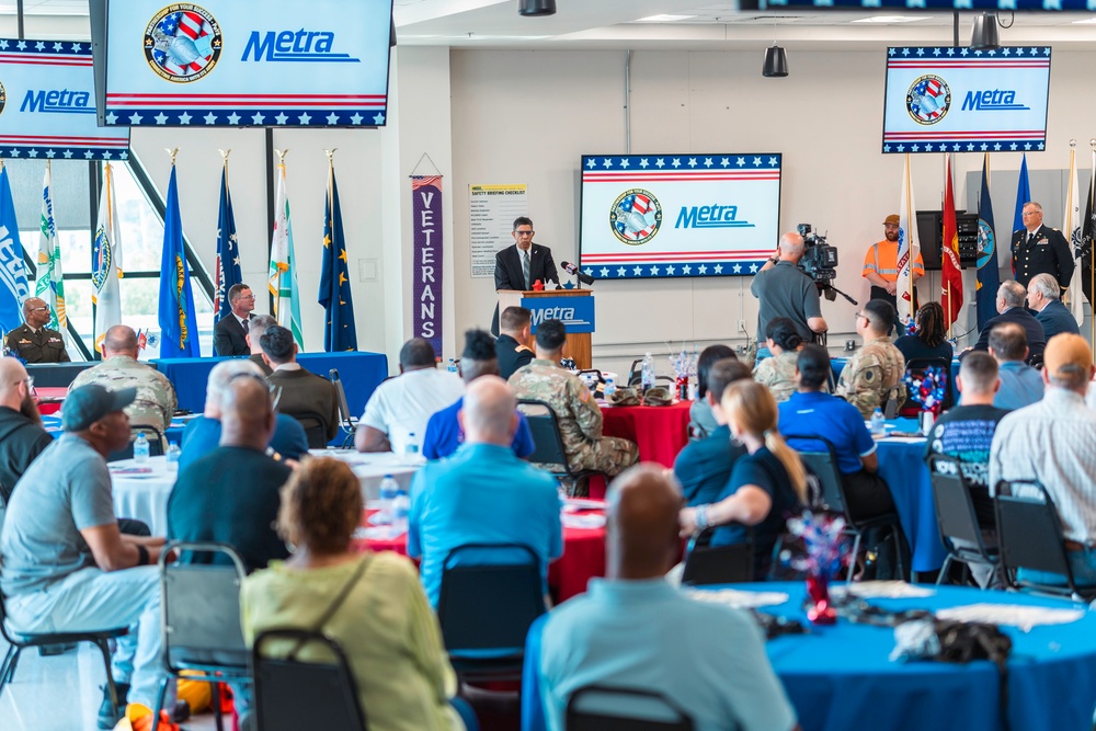 Illinois Army National Guard RRB and Metro PaYS Signing Ceremony