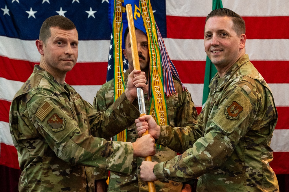 31st FSS Change of Command