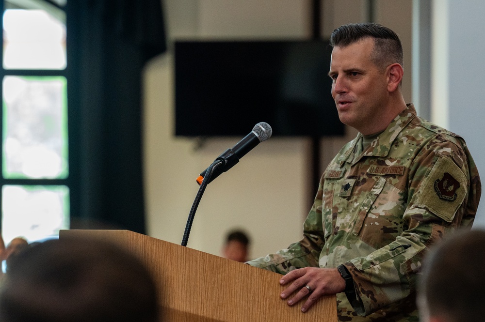 31st FSS Change of Command