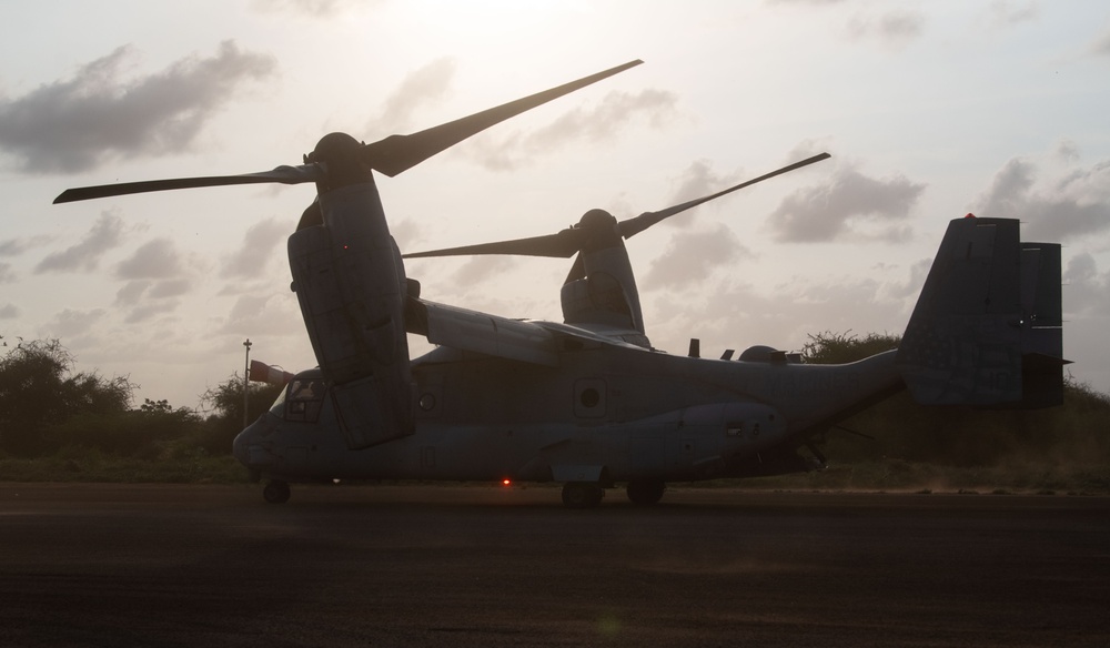 Maj. Gen. Cashman visits Kismayo, Somalia