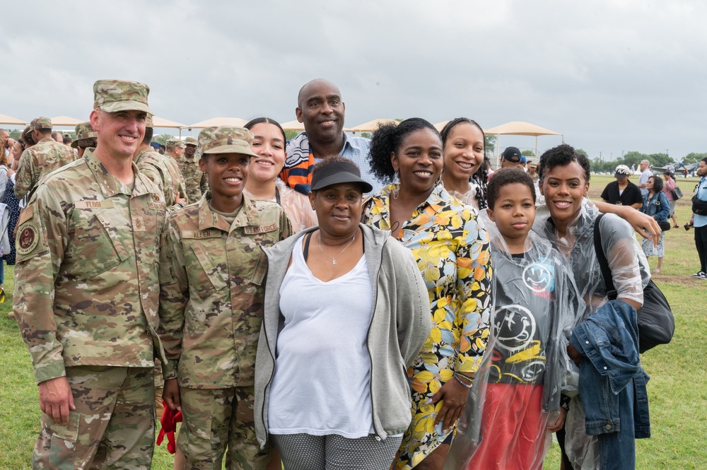 CMSAF Flosi's Inaugural Visit to the 37th TRW